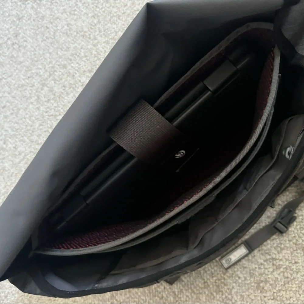 Dark grey Timbuk2 small messenger bag